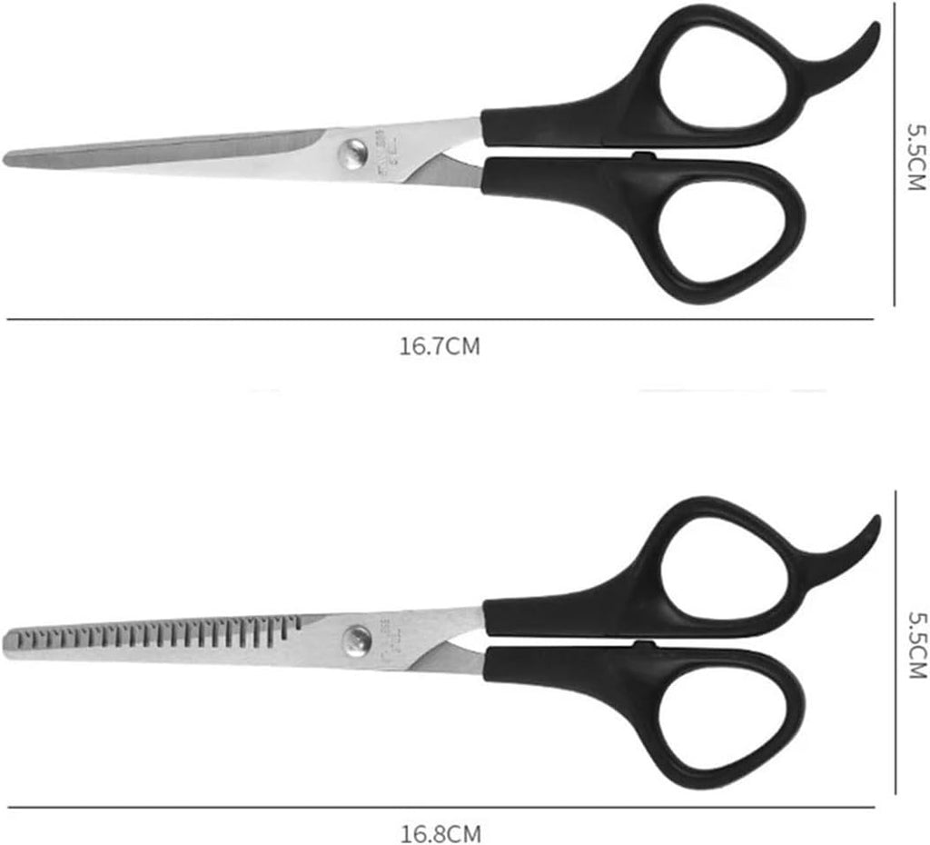 Hair Cutting Scissors Thinning Shears Kit for Salon & Barber Grooming