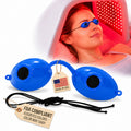 UV Eye Protection Goggles for Tanning Beds - FDA Compliant UV Blocker