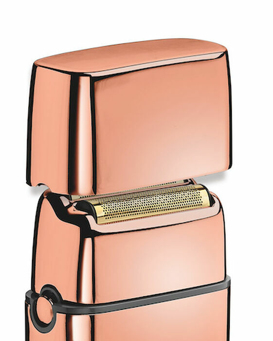 Cordless Gold Double Foil Shaver for Face & Neck - Hypoallergenic
