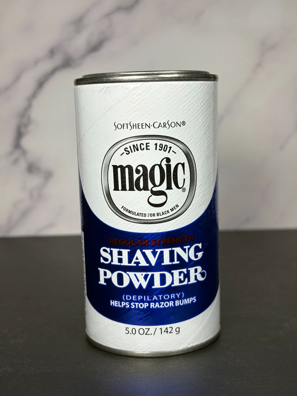 Blue Shaving Powder 5 Oz Regular Strength Hair Removal Depilatory
