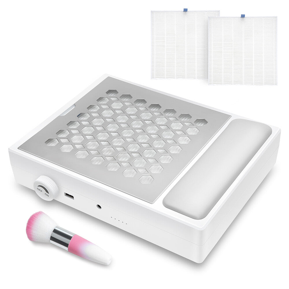 4200RPM Nail Dust Collector Vacuum Machine for Nail Salons & Home Use