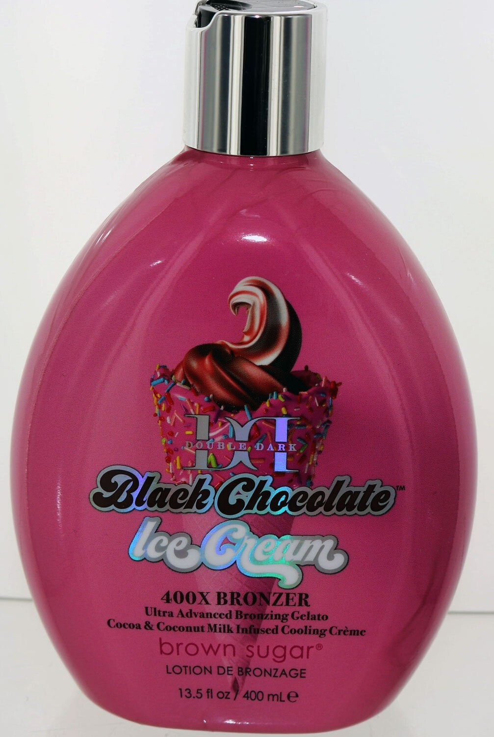 Dark Chocolate Tanning Lotion with 400X Bronzer - 13 fl oz