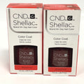 CND Shellac UV Gel Nail Polish Set - 2 Bottles, 0.25oz, Multiple Colors