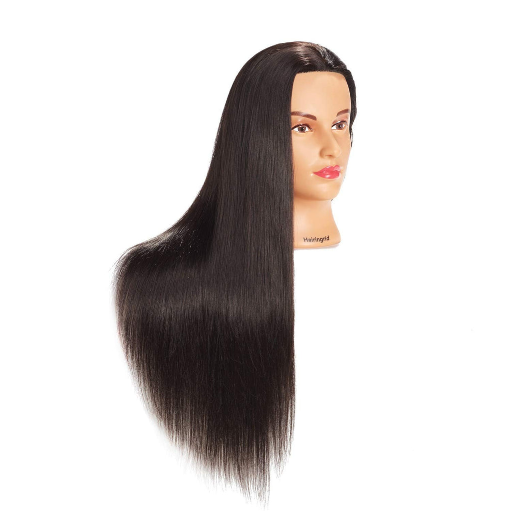 Hairdressing Mannequin Head for Hair Styling Training 26-28 Inches