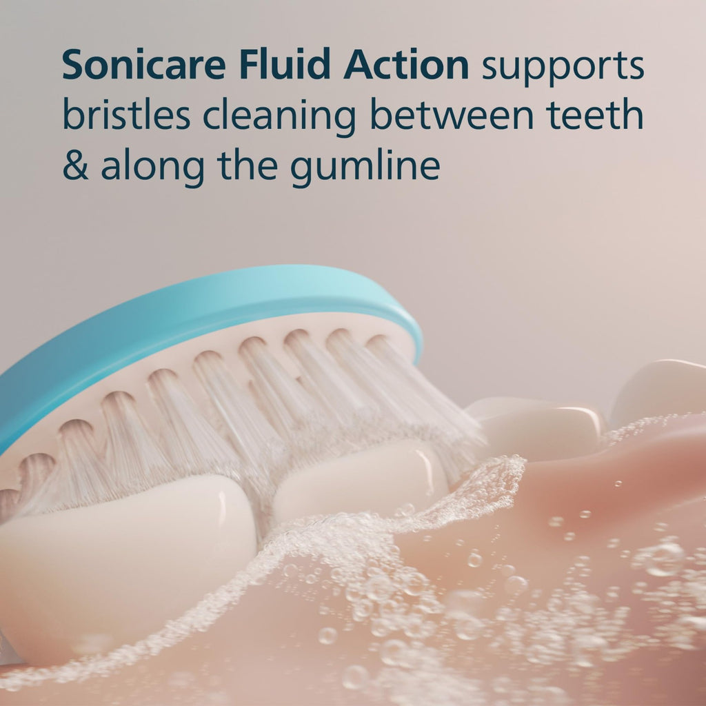 Kids Sonicare Toothbrush Replacement Heads 4 Pack for Philips Sonicare 7+ Years