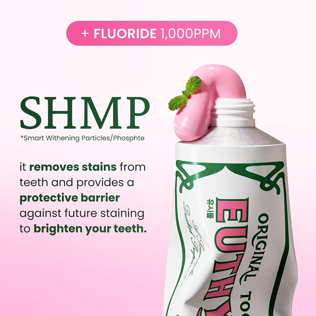 Whitening Toothpaste with Fluoride and Stain Removal - 3.7oz