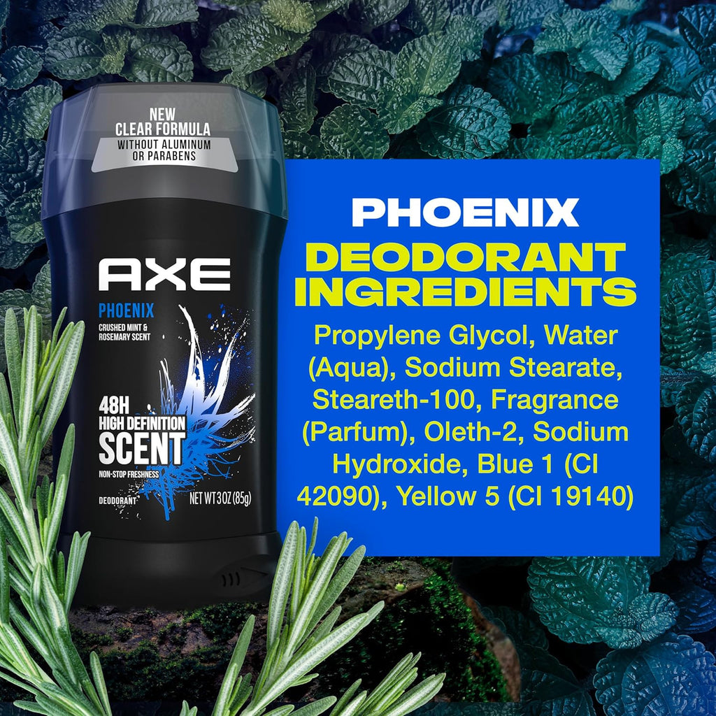 Men's Deodorant Stick Long Lasting Odor Protection - Phoenix Crushe