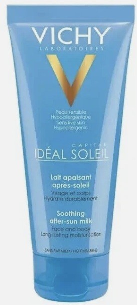 After Sun Lotion for Face and Body - Soothing Gel with Hyaluronic Acid 100ml