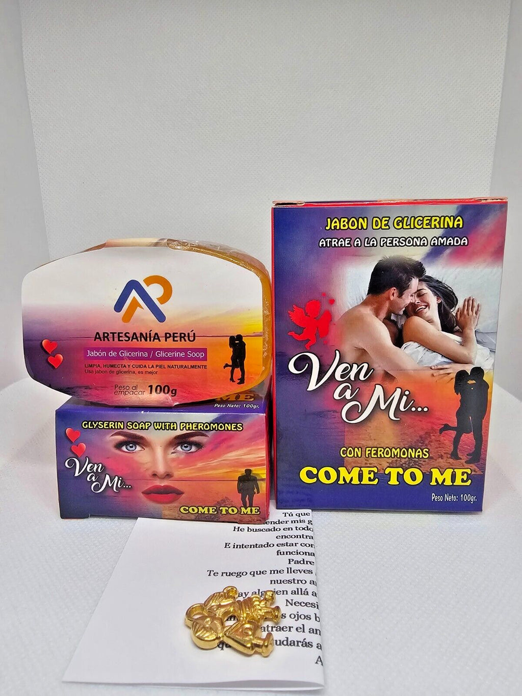 Attractive Pheromone Bar Soap for Love & Seduction - Come To Me