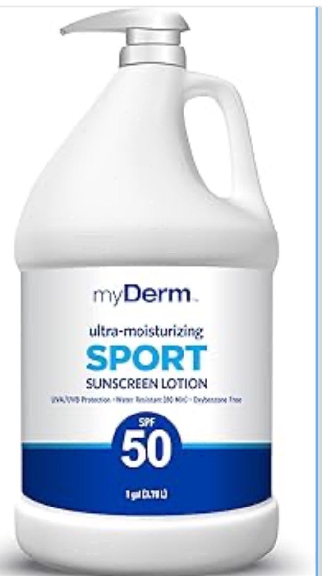 Ultra Sunscreen SPF 50 - Moisturizing Sport Sunscreen Gallon