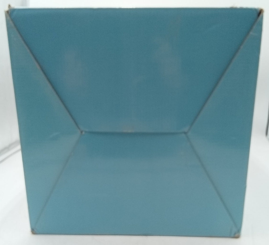 Large White Towel Warmer Bucket with Wooden Handle for Bathroom