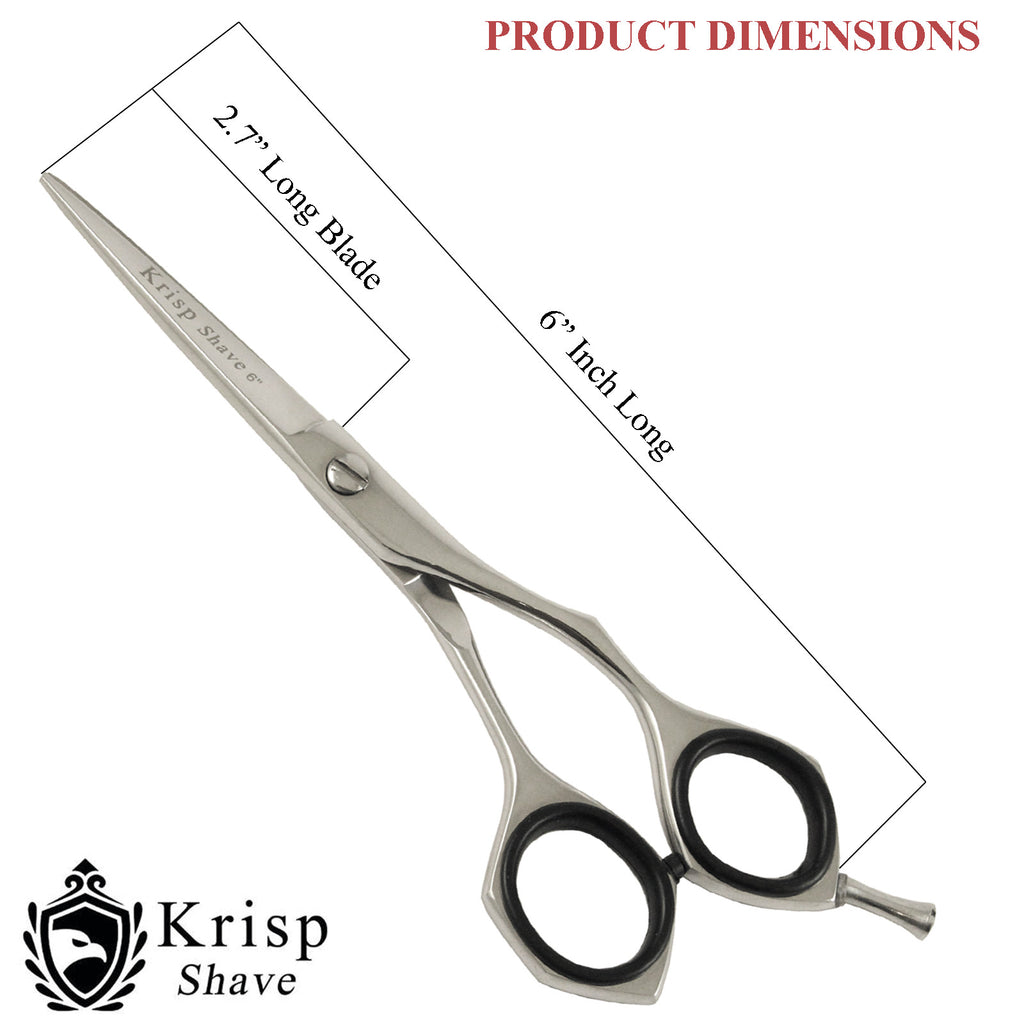 6-Inch Professional Hair Cutting Scissors Shears for Men Women Kids