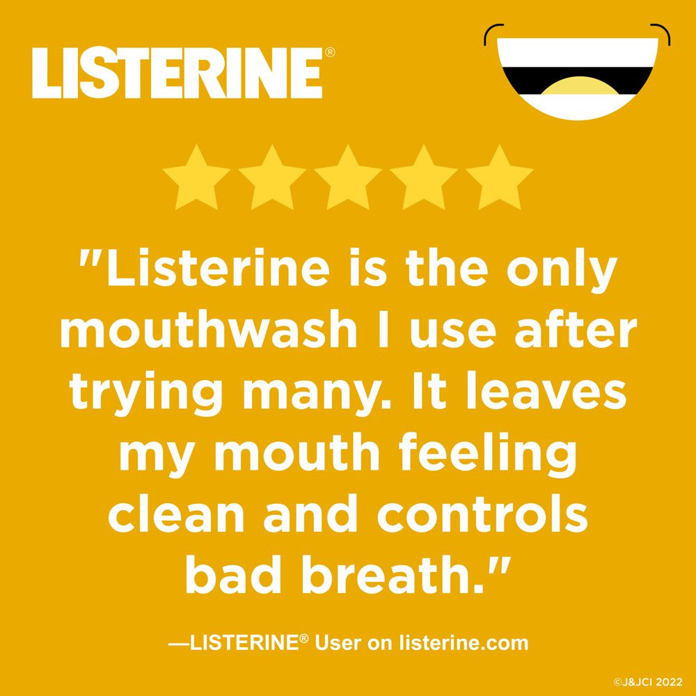 Antiseptic Mouthwash for Bad Breath and Plaque - 1.5L