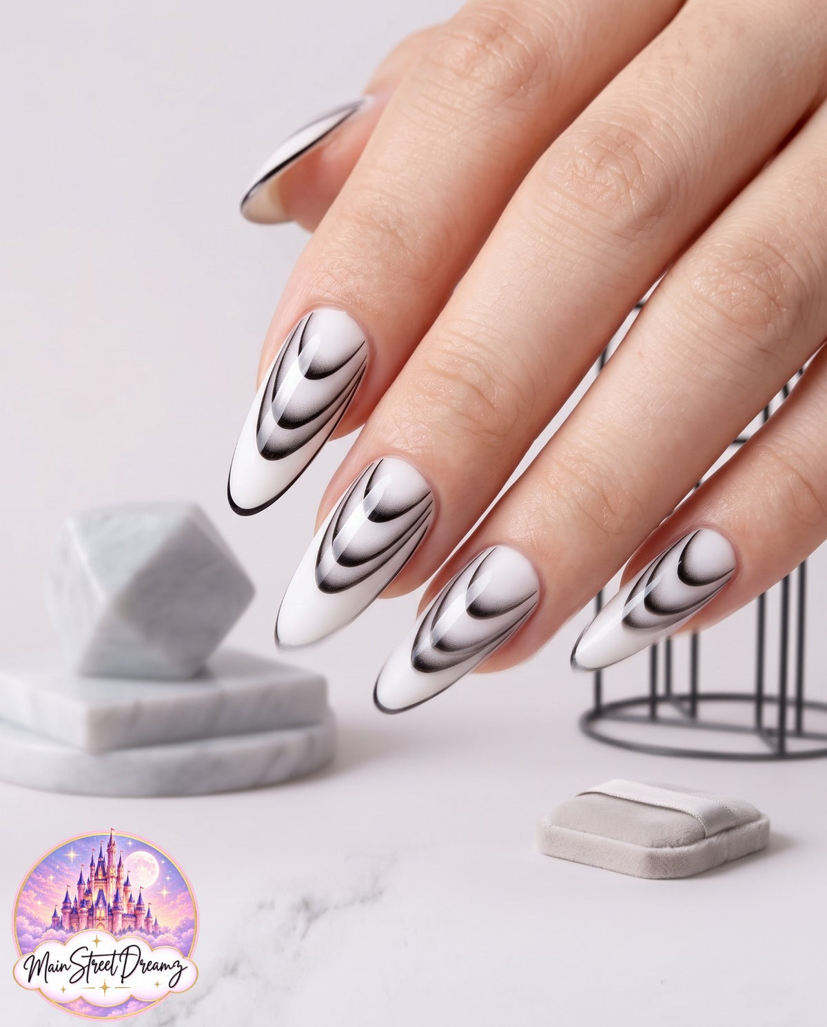 3D Nail Art Stickers Flower Decals for Nail Design - Unbranded