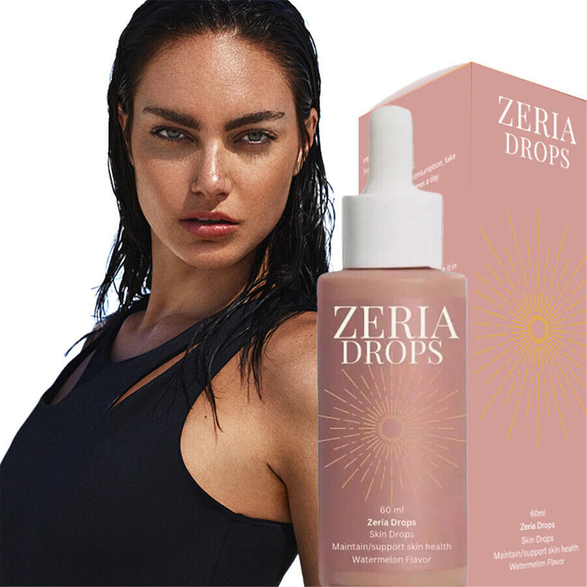 Sunless Tanning Drops - Natural Melanin Boost for Even Skin Tone 60ml