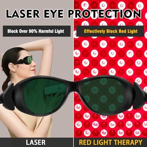 IPL Laser Safety Glasses for Hair Removal UV & Infrared Protection 200-2000nm