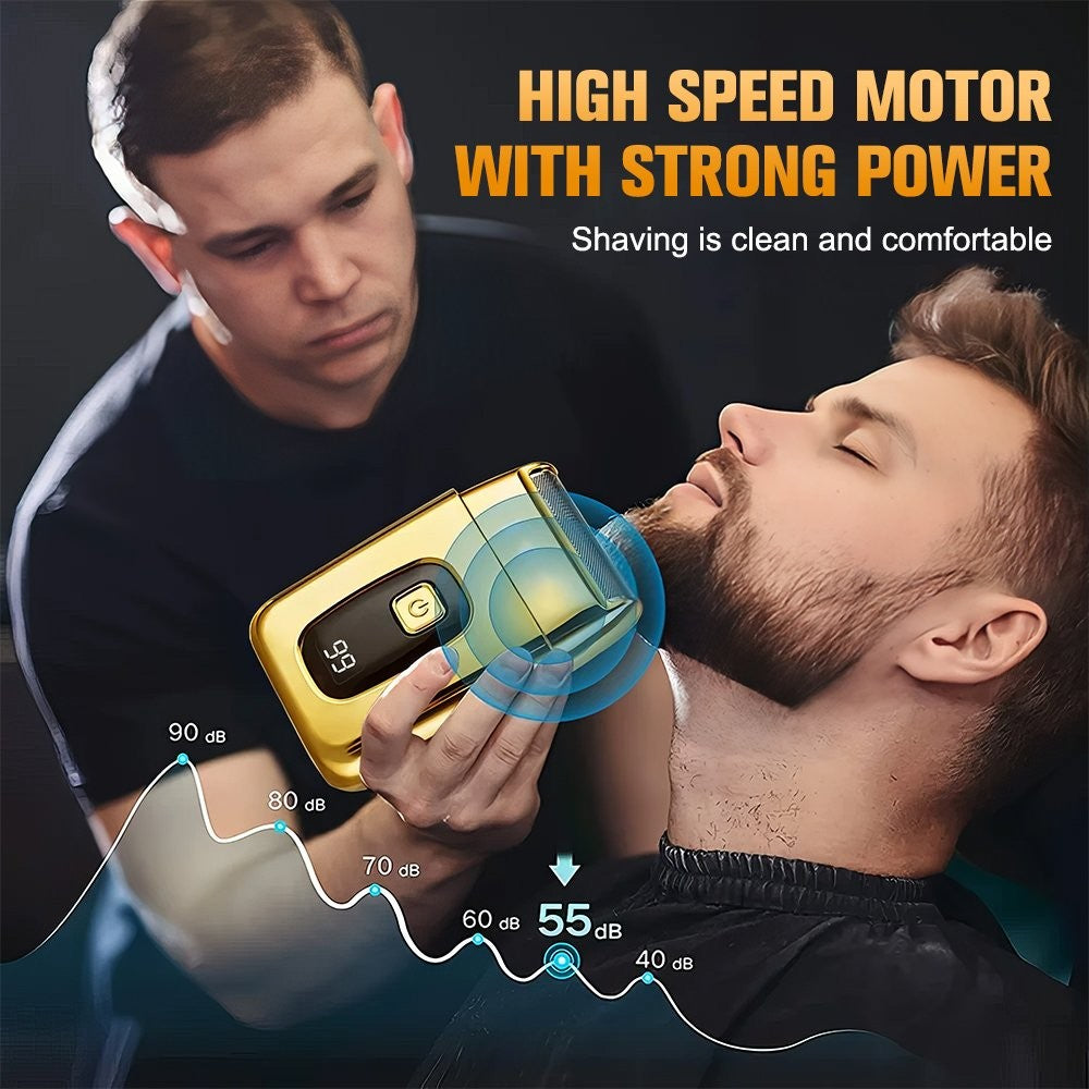 Men's Cordless Hair Clipper Set - Rechargeable Trimmer & Shaver Kit
