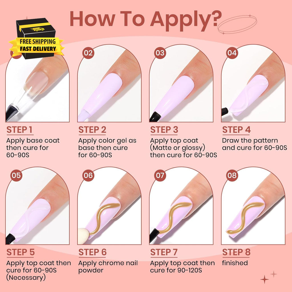 Clear 3D Nail Art Sculpting Gel for DIY Nail Design & Decoration