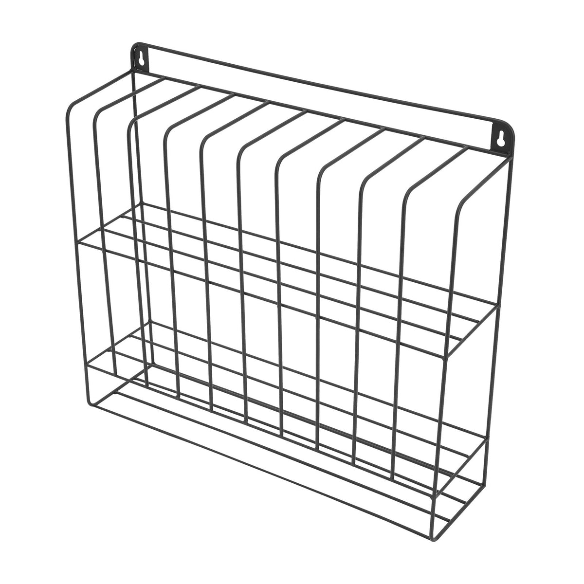 Wall-Mounted Hair Dye Storage Rack for Salon & Beauty Use