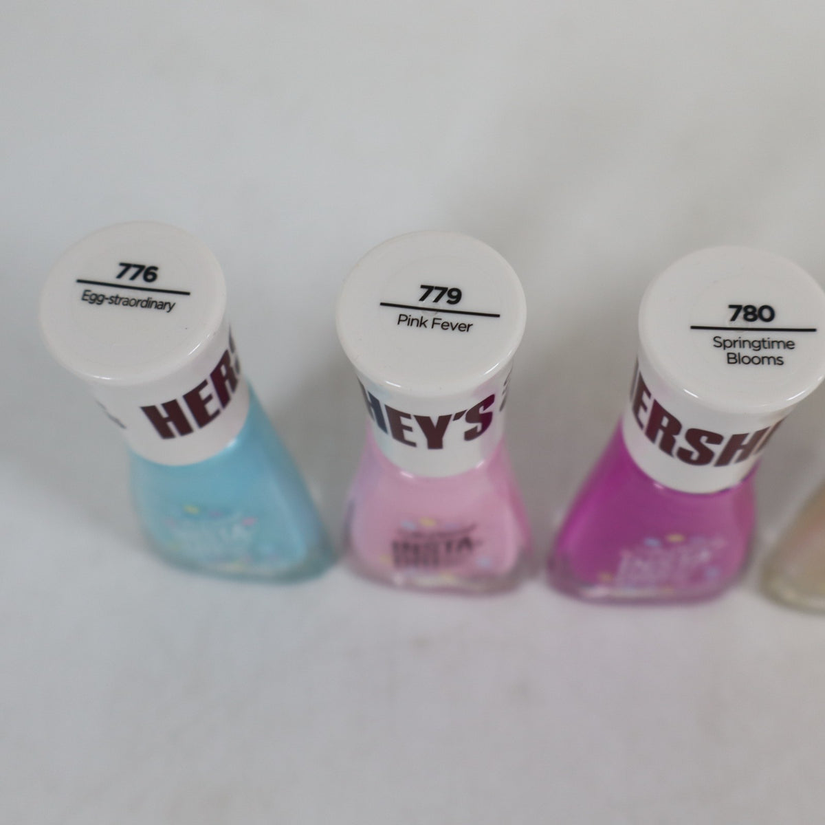 7-Pack Nail Polish Set with Hershey's Cookies n' Creme Shades - Fast Drying