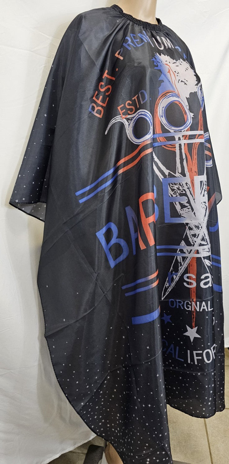XL Non-Stick Barbershop Hair Cutting Cape for Salon & Home Use