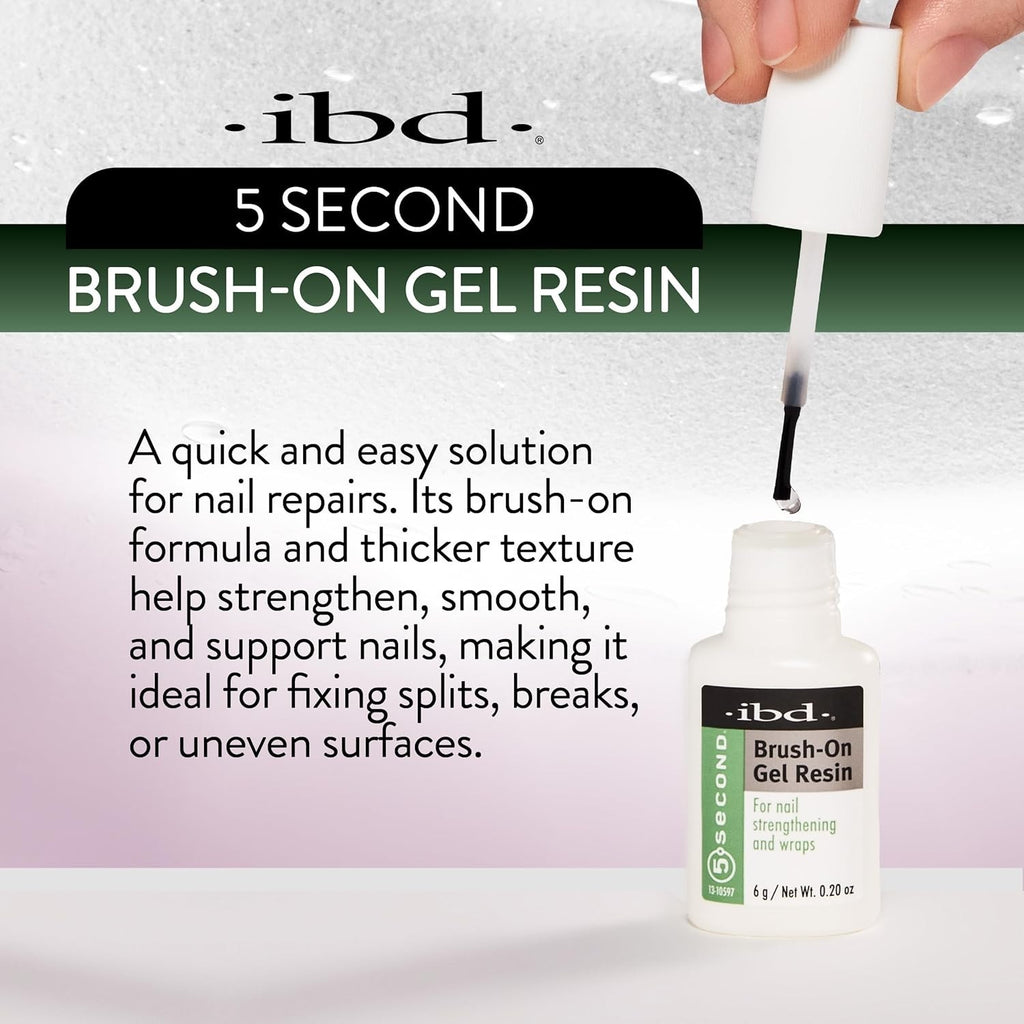 3 Pack Nail Glue Gel Resin - Fast 5 Second Nail Repair & Strengthening
