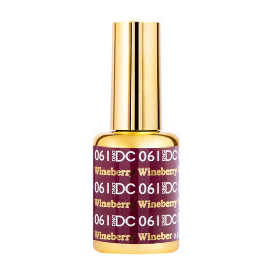 DND DC Gel Polish Wineberry UV/LED Nail Polish - Long Lasting & High Shine