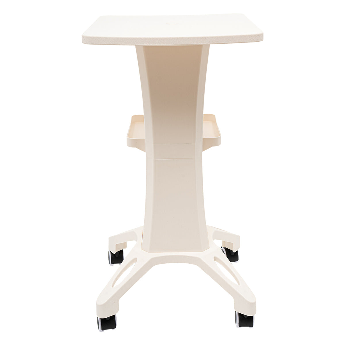 Beauty Salon Rolling Cart with 4 Wheels, Floor Standing Instrument Storage
