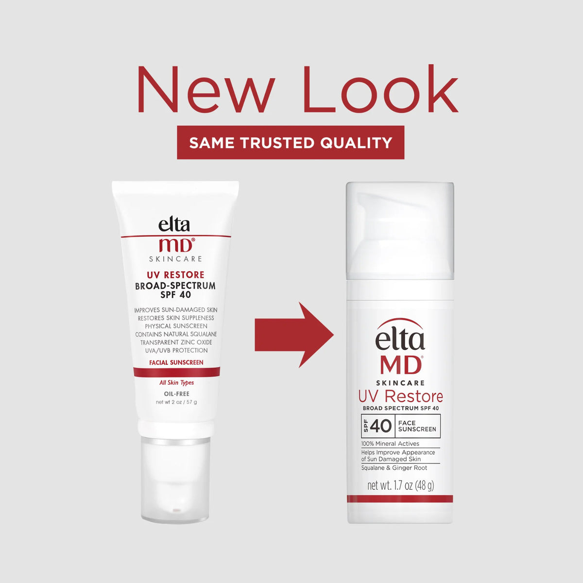 Elta MD UV Restore SPF 40 Sunscreen with Tinted Anti-Aging & Barrier Repair, 1.7oz