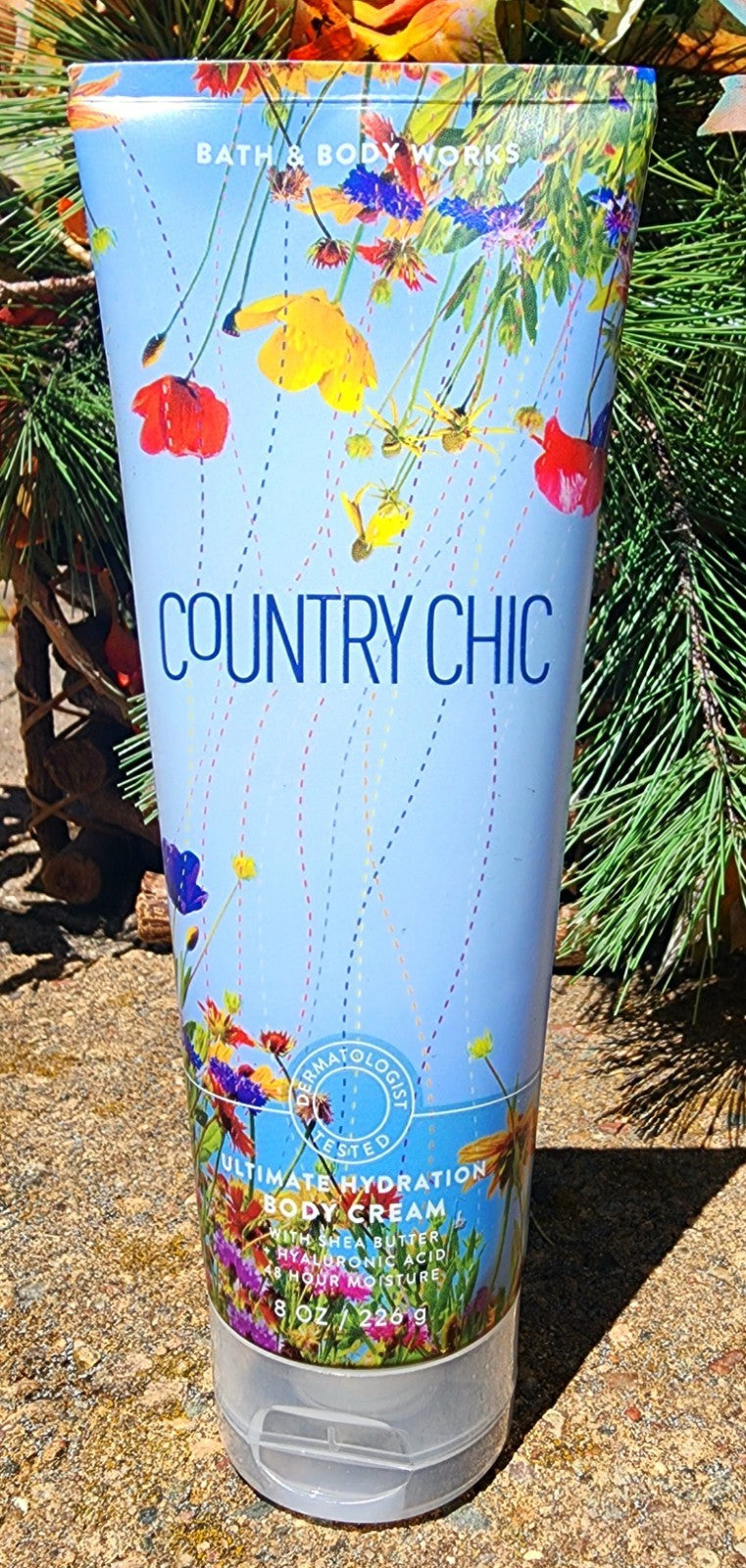 Summer Country Chic Bath & Body Set - Shower Gel, Body Lotion & Mist