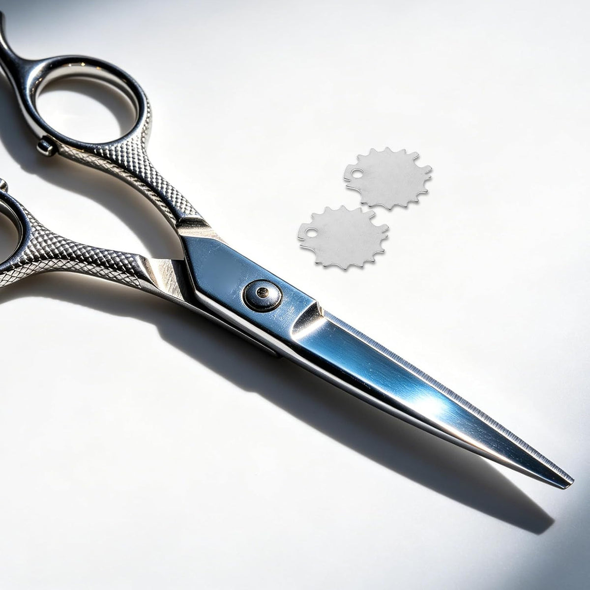 Hair Scissors Tension Adjustment Kit with Wrench and Spare Washers