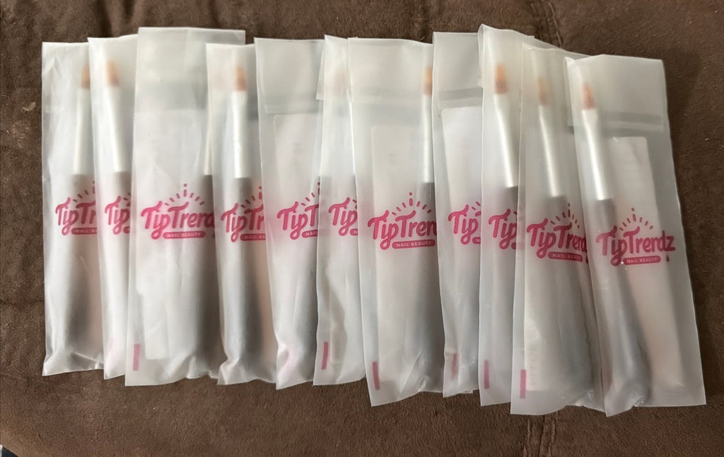Nail Art Brush Set with 11 Scanning Pens for Glitter Accents and Design