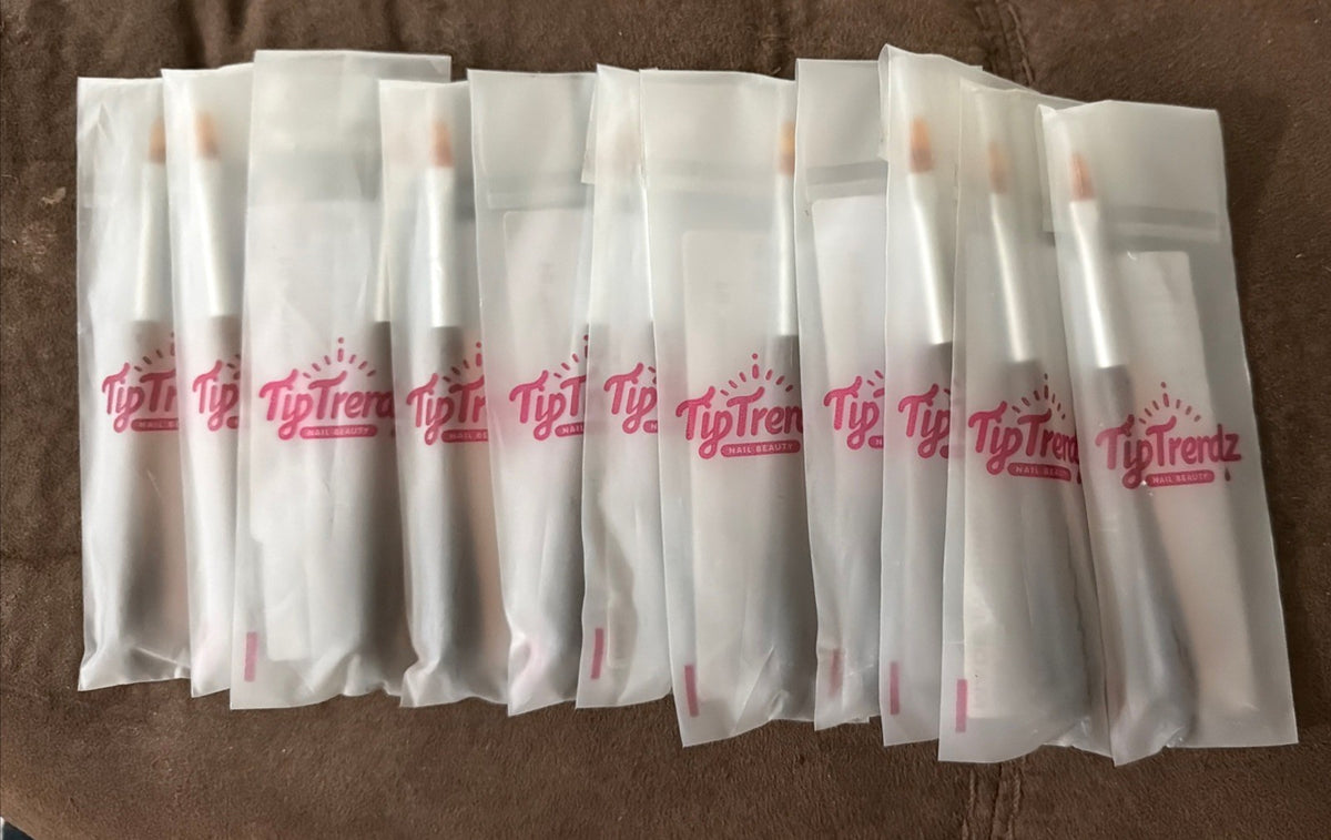 Nail Art Brush Set with 11 Scanning Pens for Glitter Accents and Design