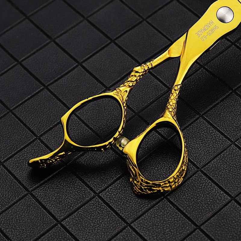 Professional Haircut Scissors 6 Inch Japan Steel Thinning Shears - Sharp & Ergonomic