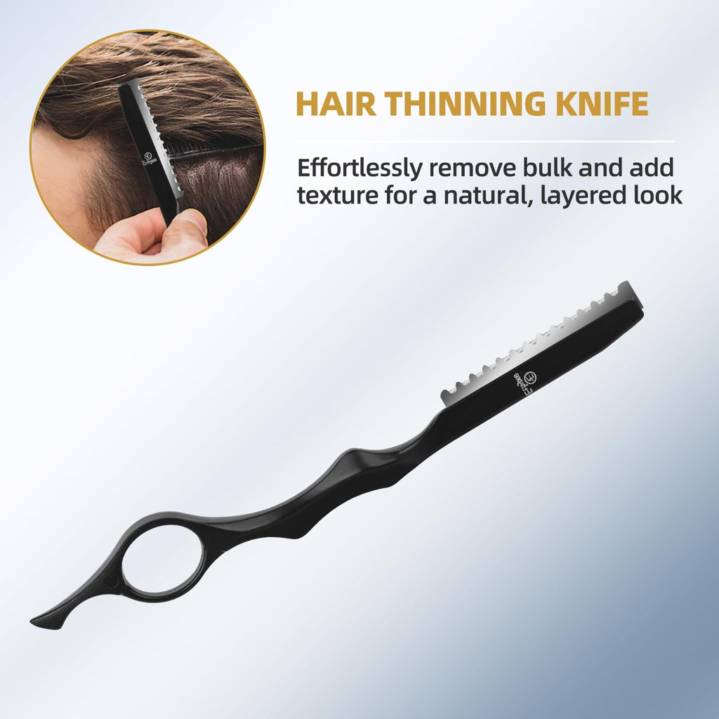 Professional 6.5 Inch Hair Cutting Scissors Stainless Steel Thinning Shears