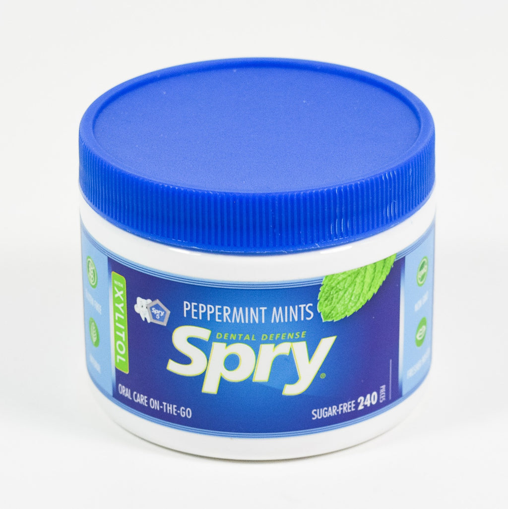 Sugar-Free Peppermint Xylitol Mints - Fresh Breath Oral Care, 240 Pieces