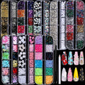 Nail Charms and Rhinestones Kit with 8 Varieties for Nail Art