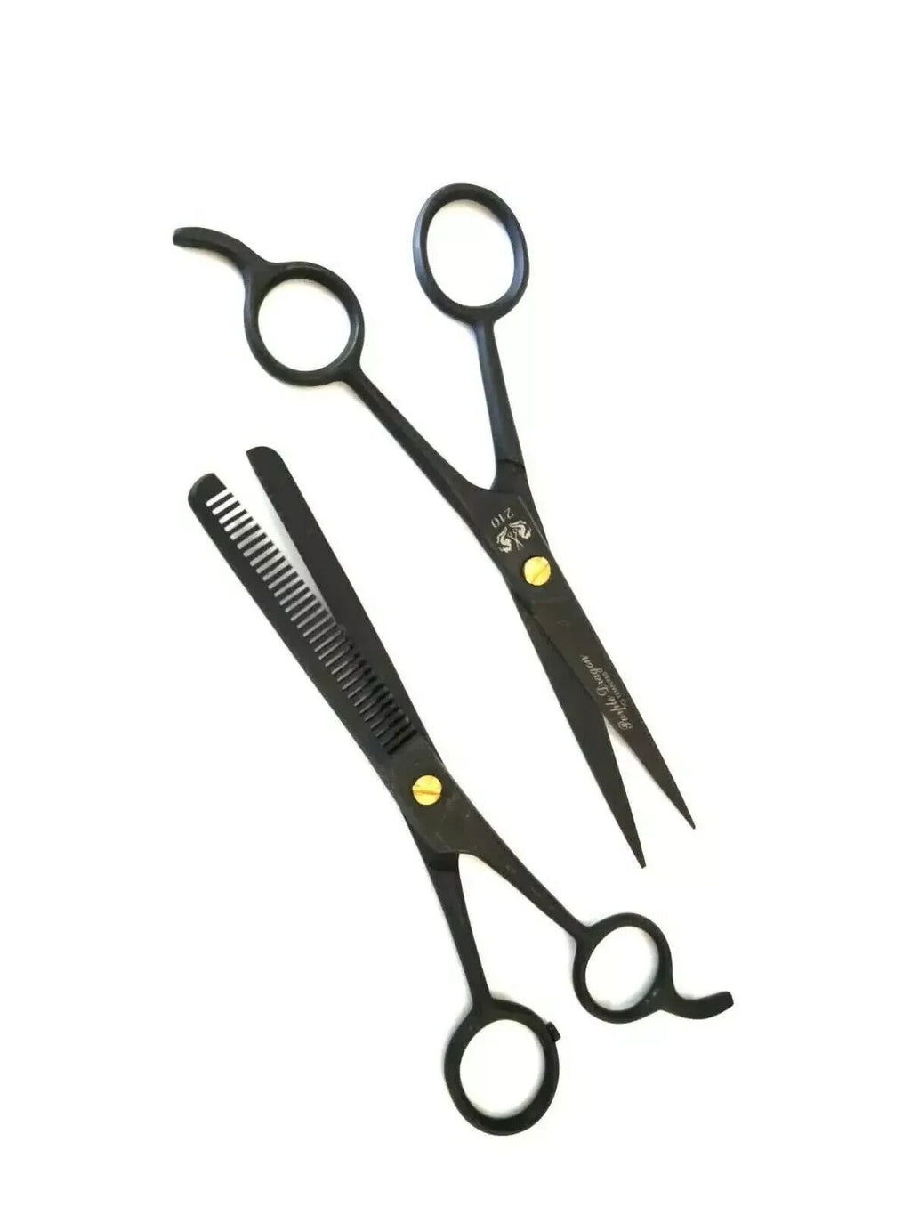 Professional Hair Cutting & Thinning Scissors Set - Salon Barber Shears 6.5"