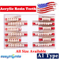 Dental Acrylic Resin Denture Teeth Set for Professional Use - 84/96 pcs