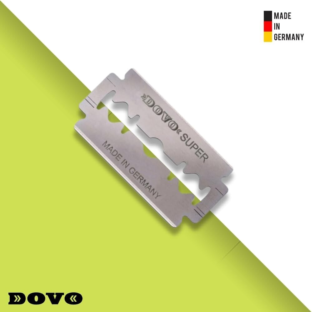 Double Edge Safety Razor Blades - 100 Pack, Made in Germany