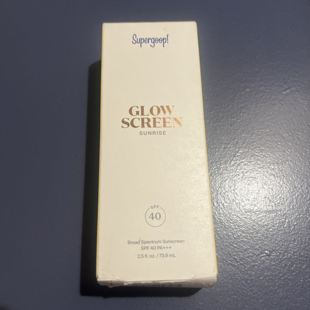 SPF 40 Sunscreen with Glow Effect - Sunrise Shade, 2.5 Oz
