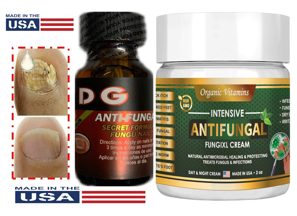 Natural Antifungal Nail & Toe Cream Gel for Athlete's Foot Support