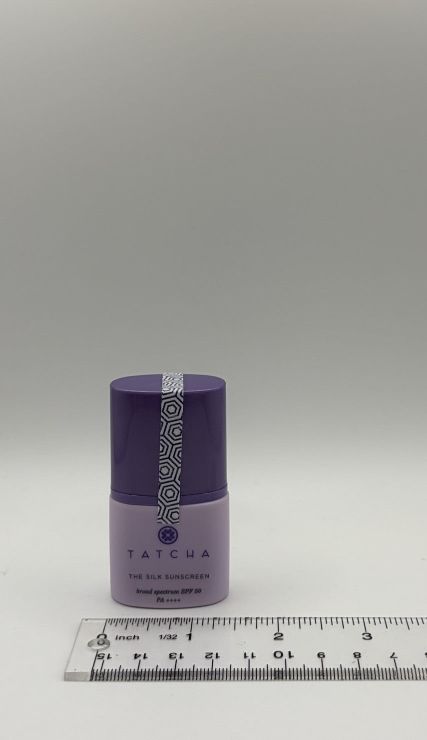 Tatcha Silk Sunscreen SPF 50 Broad Spectrum Travel Size 15ml