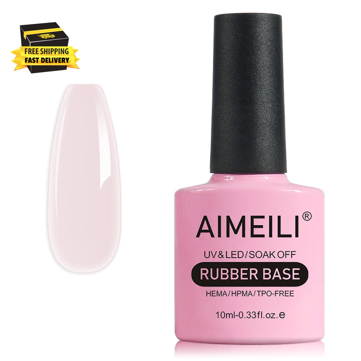Rubber Base Gel Nail Polish 4-in-1 Strengthen & Protect - 10ml
