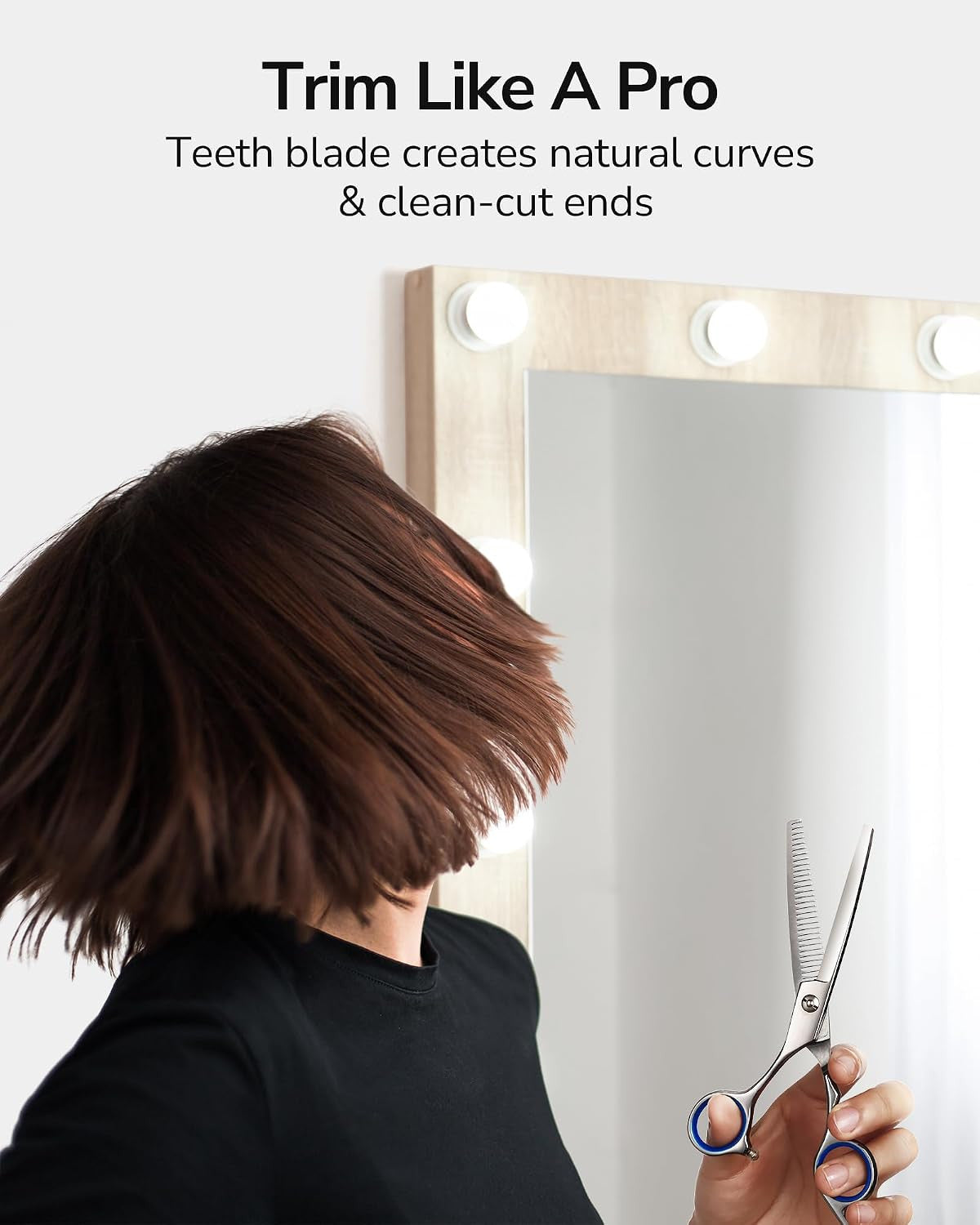 Professional Hair Thinning Scissors 6.5 Inch for Hair Cutting & Styling