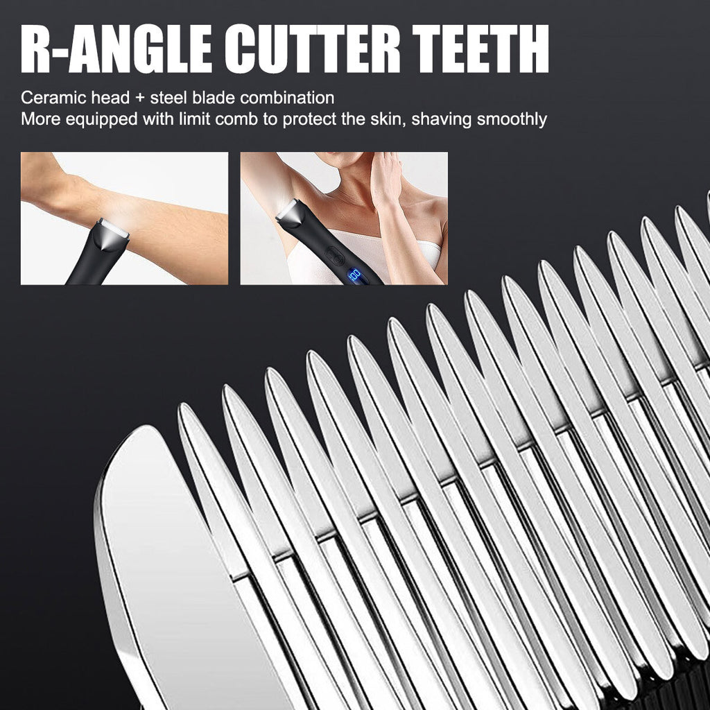 Cordless Men’s Hair Clippers & Beard Trimmer Machine - Water Washable, Long Battery Life