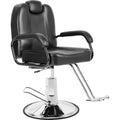 Hydraulic Barber Chair with Footrest for Salon Hair Styling - Heavy Duty Support 400LB
