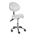 Adjustable Hydraulic Saddle Stool Chair for Salon Spa Tattoo Studio