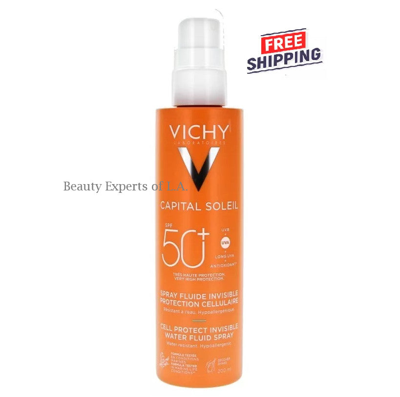 SPF50+ Sun Protection Spray for Face & Body - Water Resistant, 200ml