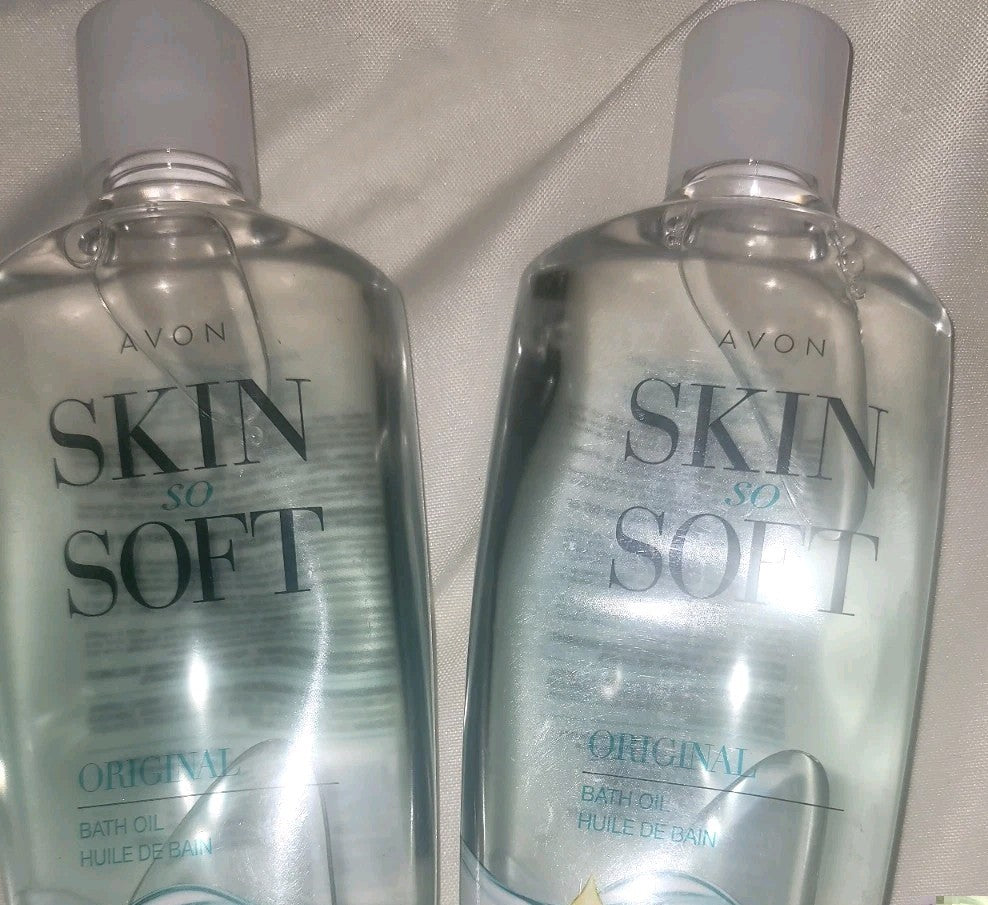 Skin So Soft Original Body Oil 16.9 oz Two Bottles by Avon